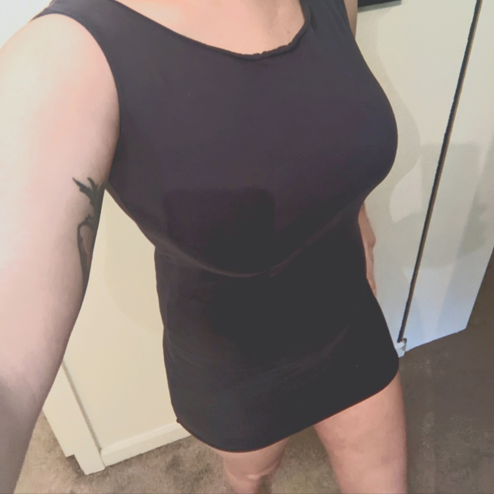 American Apparel navy blue mini dress